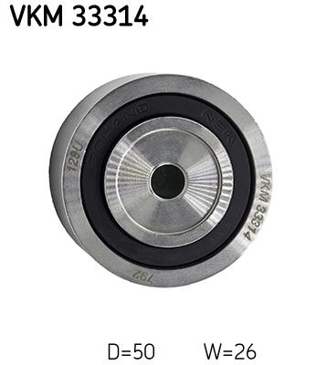 SKF VKM 33314 Motor Yönlendirme & Kılavuz Makarası - FIAT DUCATO Panelvan/Van (230_) uyumlu