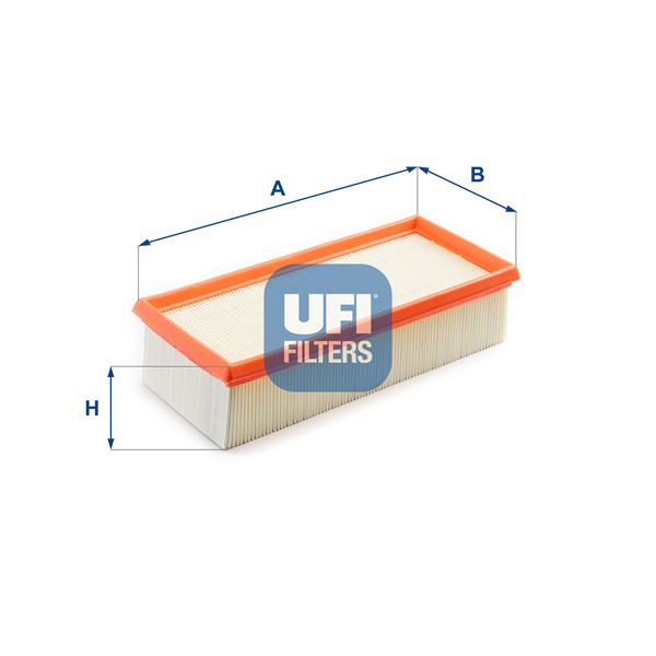 UFI 30.253.00 Motor Hava Filtresi - SMART FORFOUR (454) uyumlu