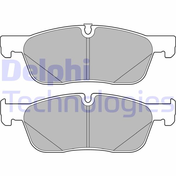 DELPHI LP3166 Fren Sistemleri Fren Balatası - LAND ROVER RANGE ROVER EVOQUE (L538) uyumlu