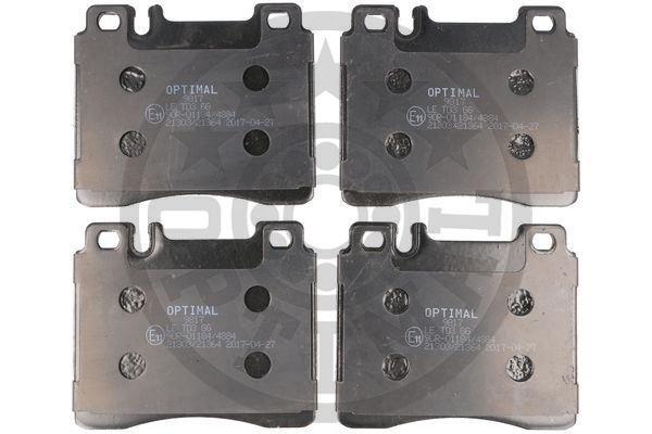 OPTIMAL BP-09817 Fren Sistemleri Fren Balatası - MERCEDES-BENZ S-SERISI (W140) uyumlu