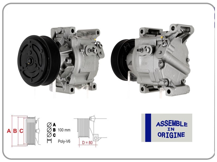 Klima Kompresörü - GUARNITAUTO - 51318 Ürün Görseli