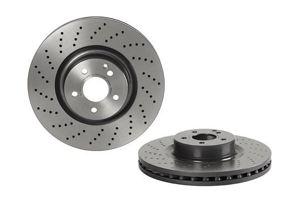 BREMBO 09.C943.11 Fren Sistemleri Fren Diski - MERCEDES-BENZ S-SERISI Coupe (C215) uyumlu