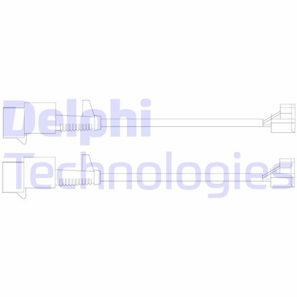 DELPHI LZ0246 Fren Sistemleri Aşınma Göstergesi - IVECO DAILY III Panelvan/Van uyumlu