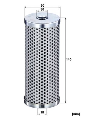 MANN-FILTER H 6008 Direksiyon Sistemi Hidrolik Filtre - MERCEDES-BENZ ECONIC 2 uyumlu