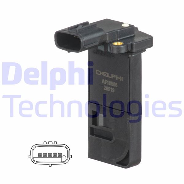 DELPHI AF10506-12B1 Motor Hava Kütle Ölçer (MAF Sensörü) - SUBARU IMPREZA Sedan (GE, GV) uyumlu