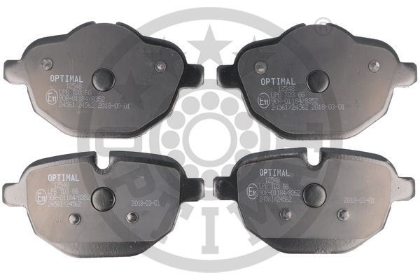 OPTIMAL BP-12548 Fren Sistemleri Fren Balatası - BMW 5 (F10) uyumlu