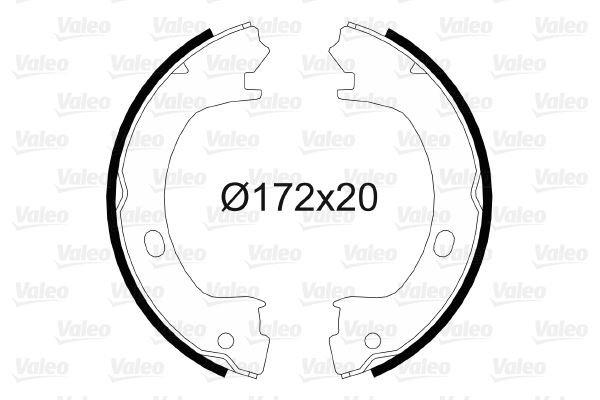 VALEO 564057 Fren Sistemleri El Fren Kolu - CHRYSLER NEON (PL) uyumlu