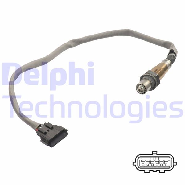 DELPHI ES21117-12B1 Emme & Egzoz Sistemi Egzoz Sensörleri - NISSAN NV200 / EVALIA Minibüs/Otobüs uyumlu