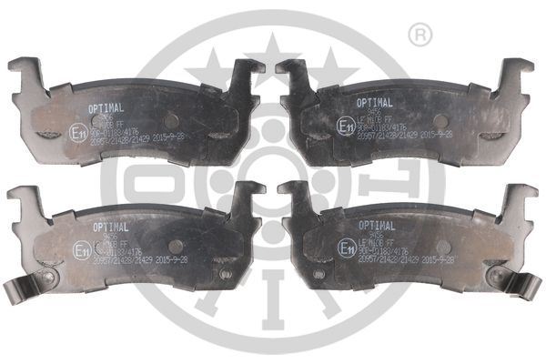 OPTIMAL BP-09456 Fren Sistemleri Fren Balatası - NISSAN MICRA I (K10) uyumlu