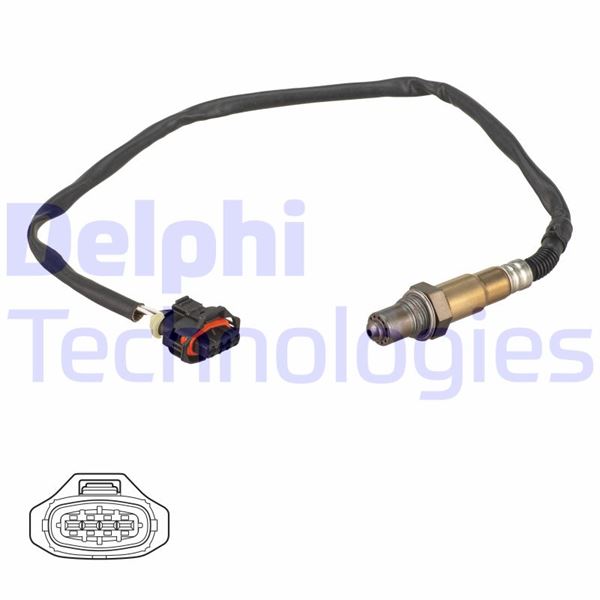 DELPHI ES21225-12B1 Emme & Egzoz Sistemi Egzoz Sensörleri - OPEL ASTRA J Sports Tourer (P10) uyumlu