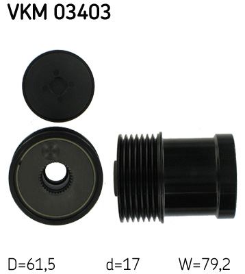 SKF VKM 03403 Elektrik Sistemi Alternatör - FORD TRANSIT Minibüs/Otobüs (FD_ _, FB_ _, FS_ _, FZ_ _, FC_ _) uyumlu