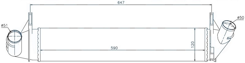 Turbo Radyatörü - IDC502040 Ürün Görseli