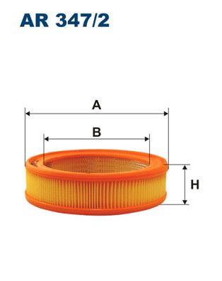 FILTRON AR 347/2 Motor Hava Filtresi - AUSTIN MINI I uyumlu