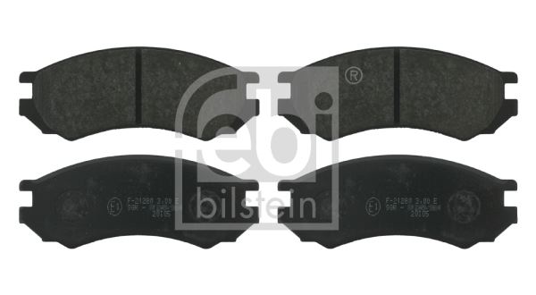 FEBI BILSTEIN 16268 Fren Sistemleri Fren Balatası - NISSAN PRIMERA (P10) uyumlu