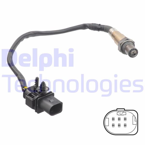 DELPHI ES21318-12B1 Emme & Egzoz Sistemi Egzoz Sensörleri - HYUNDAI TUCSON (JM) uyumlu