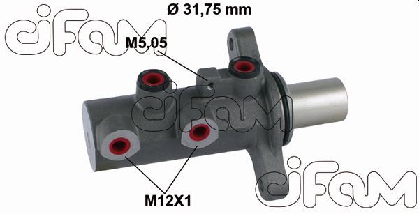 CIFAM 202-871 Fren Sistemleri Ana Fren Merkezi - IVECO DAILY IV Platform şasi uyumlu