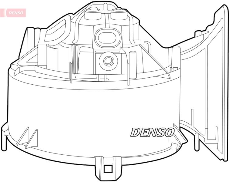 DENSO DEA20005 İklimlendirme Sistemi Fan Parçaları - OPEL VECTRA C (Z02) uyumlu