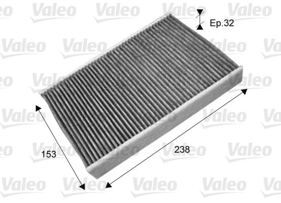 VALEO 715722 İklimlendirme Sistemi Polen Filtresi - RENAULT FLUENCE (L3_) uyumlu