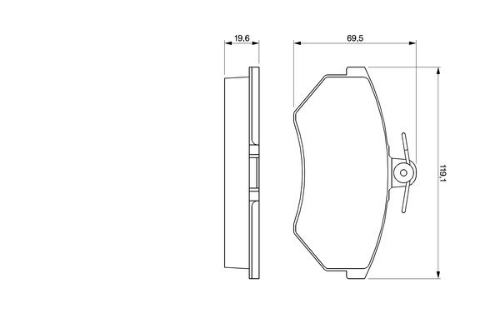 BOSCH 0 986 460 944 30-GRP-0 986 460 944 Ürün Görseli