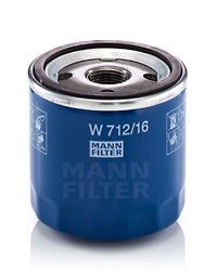 MANN-FILTER W 712/16 Motor Yağ Filtresi - LANCIA KAPPA (838_) uyumlu