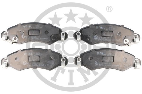 OPTIMAL BP-12082 Fren Sistemleri Fren Balatası - OPEL AGILA A (H00) uyumlu