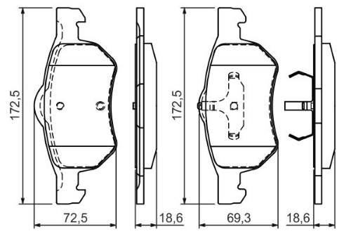 BOSCH 0 986 424 668 30-GRP-0 986 424 668 Ürün Görseli