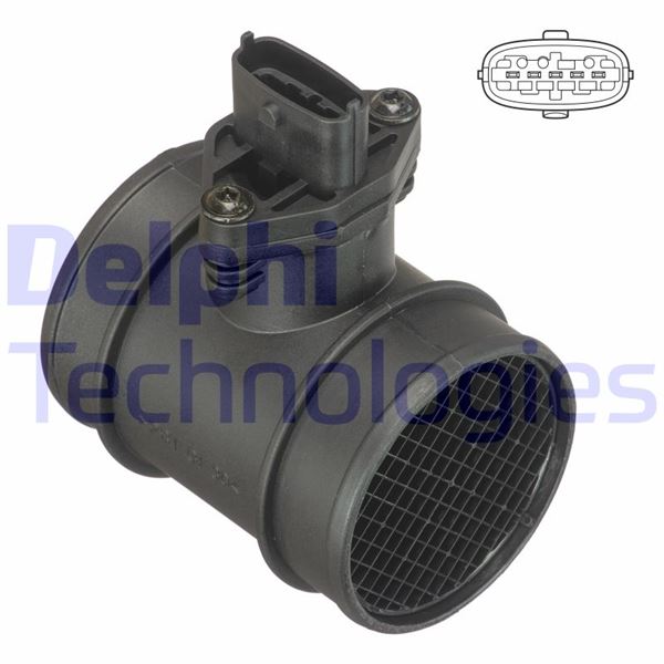 DELPHI AF10625-12B1 Motor Hava Kütle Ölçer (MAF Sensörü) - FIAT DOBLO MPV (119_, 223_) uyumlu