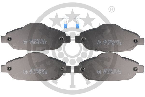 OPTIMAL BP-12340 Fren Sistemleri Fren Balatası - PEUGEOT 5008 (0U_, 0E_) uyumlu