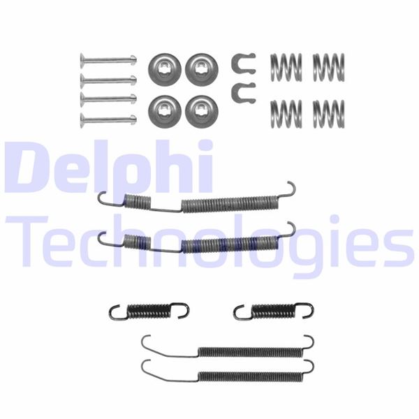 DELPHI LY1235 Fren Sistemleri Fren Kampanası - MITSUBISHI LANCER III Station Wagon (C1_V, C3_V) uyumlu