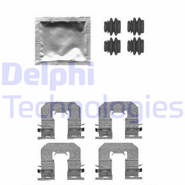 DELPHI LX0605 Fren Sistemleri Fren Diski - HYUNDAI GRAND SANTA FÉ uyumlu