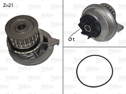 VALEO 506080 Motor Devirdaim - OPEL KADETT E Hatchback (T85) uyumlu
