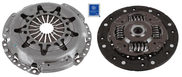 SACHS 3000 951 593 Debriyaj Sistemi Debriyaj Seti - FORD FIESTA VI (CB1, CCN) uyumlu