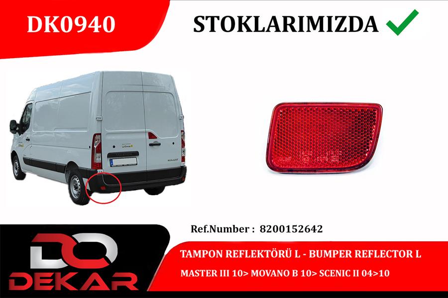 Reflektör - DEKAR - DK0940 Ürün Görseli
