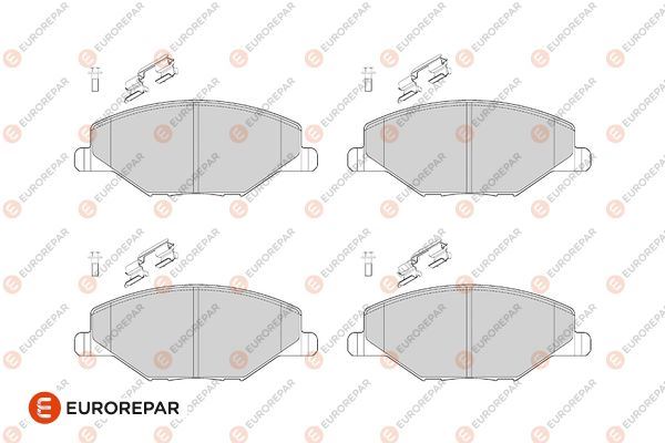 EUROREPAR 1686267980 Fren Sistemleri Fren Balatası - SKODA FABIA II (542) uyumlu
