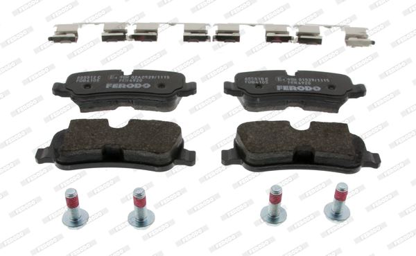 FERODO FDB4105 Fren Sistemleri Fren Balatası - LAND ROVER RANGE ROVER III (L322) uyumlu