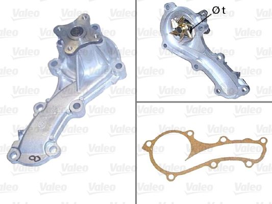 VALEO 506705 Motor Devirdaim - NISSAN ALMERA Classic (B10) uyumlu