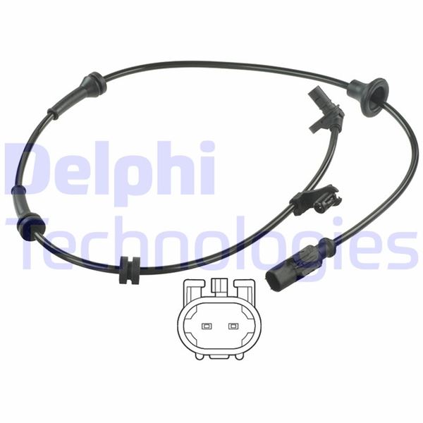 DELPHI SS20343 Fren Sistemleri Sürüş Dinamiği Ayarı - CITROËN C1 (PM_, PN_) uyumlu