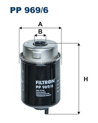 FILTRON PP 969/6 Yakıt Sistemi Yakıt Filtresi - CLAAS ARION uyumlu