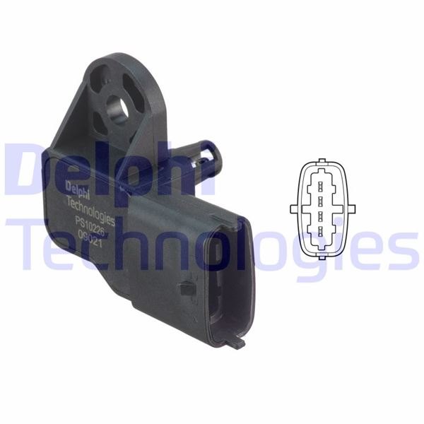 DELPHI PS10226 Emme & Egzoz Sistemi Egzoz Sensörleri - FIAT PANDA (169_) uyumlu