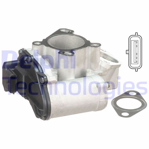 DELPHI EG10494-12B1 Motor EGR Parçaları - RENAULT MEGANE III Hatchback (BZ0/1_, B3_) uyumlu