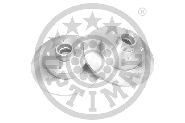 OPTIMAL BS-0250C Fren Sistemleri Fren Diski - VW PASSAT B3/B4 (3A2, 35I) uyumlu