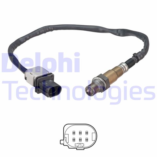 DELPHI ES21302-12B1 Emme & Egzoz Sistemi Egzoz Sensörleri - VOLVO V70 III (135) uyumlu