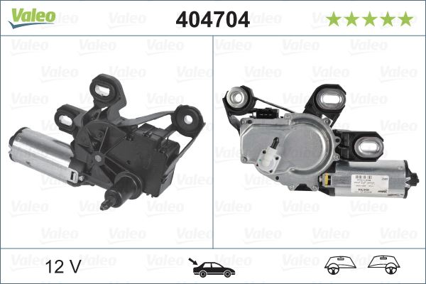 VALEO 404704 Kaporta & Gövde Parçaları Cam Silecek Mekanizması - MERCEDES-BENZ VITO / MIXTO Panelvan/Van (W639) uyumlu