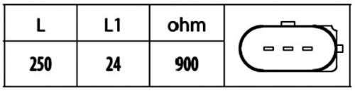 HELLA 6PU 009 146-581 Ateşleme Sistemi İmpuls Verici - VW SHARAN (7M8, 7M9, 7M6) uyumlu