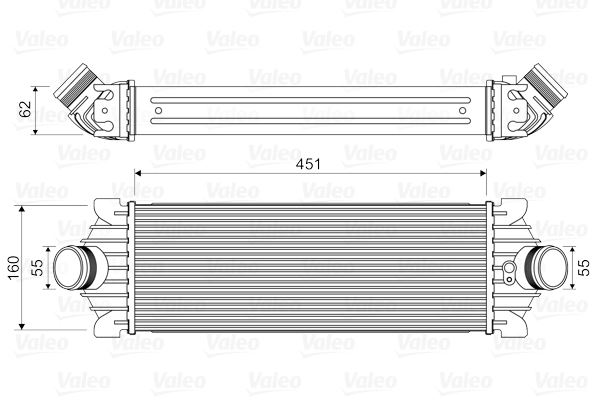 VALEO 818644 Motor Turbo Radyatörü - FORD TRANSIT Minibüs/Otobüs (FD_ _, FB_ _, FS_ _, FZ_ _, FC_ _) uyumlu