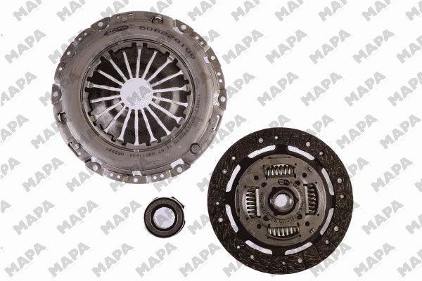 MAPA 008228100 Debriyaj Sistemi Debriyaj Seti - SEAT IBIZA IV SC (6J1, 6P5) uyumlu