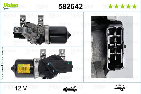 VALEO 582642 Kaporta & Gövde Parçaları Cam Silecek Mekanizması - RENAULT KANGOO Express (FW0/1_) uyumlu