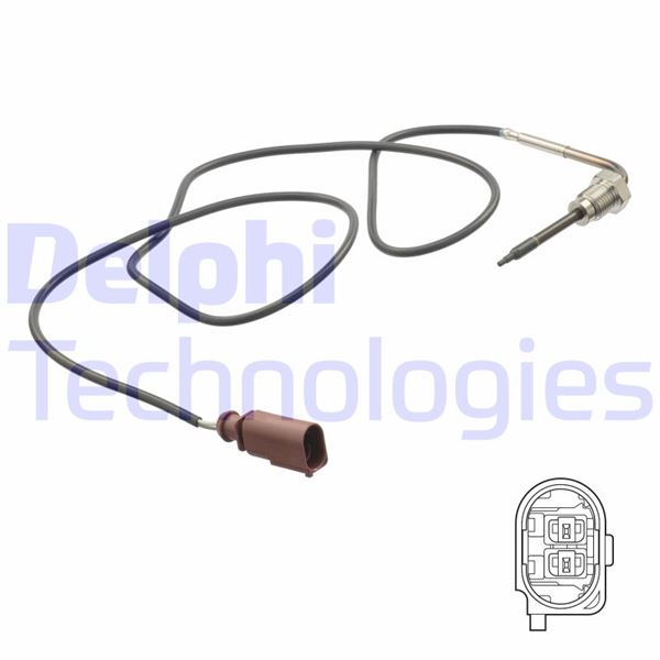 DELPHI TS30159 Emme & Egzoz Sistemi Egzoz Sensörleri - AUDI Q7 (4LB) uyumlu