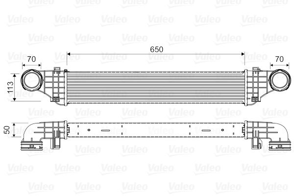 VALEO 818337 Motor Turbo Radyatörü - MERCEDES-BENZ E-SERISI (W211) uyumlu