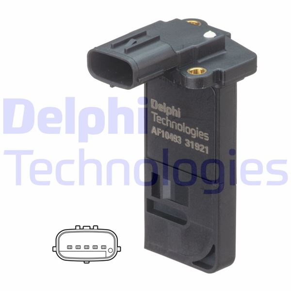 DELPHI AF10493-12B1 Motor Hava Kütle Ölçer (MAF Sensörü) - OPEL ANTARA A (L07) uyumlu